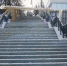 В Калуге малую лестницу у музея космонавтики облицевали серым гранитом - Знамя