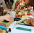 friends celebration dinner table meal food white plate 767841 - Знамя