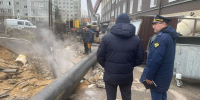 Холод в домах: в Калуге повредили теплотрассу при ремонте канализационного коллектора - Калужский перекрёсток