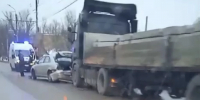 Опубликовано видео с места массового ДТП в Калуге - Калужский перекрёсток