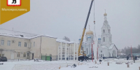 В центре Малоярославца монтируют сцену - Калужский перекрёсток