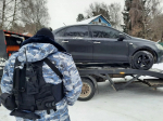 В одном из поселков Калужской области арестовали 11 автомобилей