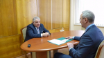 Владислав Шапша провел встречу с президентом Курчатовского института Михаилом Ковальчуком