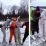 В Сухиничах на коньки встали Единорог, Бурундук и Белка–летяга - Телерадиокомпания Ника