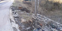 В центре Калуги тротуар начал сползать в овраг - Калужский перекрёсток