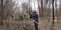 В Губернском парке прошёл субботник - Калужский перекрёсток