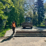 В Обнинске начались работы по благоустройству сквера по улице Жолио-Кюри - Калужский перекрёсток