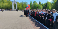 На мемориальном воинском кладбище Калуги прошёл митинг Памяти - Городская управа