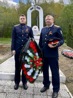 Сотрудники следственных отделов СК России по Калужской области приняли участие в торжественных мероприятиях, посвященных Дню Победы
