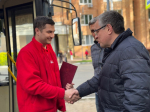 Дмитрий Денисов поблагодарил водителя троллейбуса, обезвредившего калужан с пистолетом