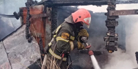 Пожар произошел в Жуковском районе - Калужский перекрёсток