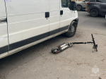 В центре Калуги сбили самокатчика