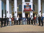 участники проекта «политзавод» в калужской области присоединились к патриотической акции, посвященной дню россии картинки мгер