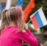 Россия, флаг, День России, ребёнок - Знамя