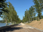 Благоустройство набережной Яченского водохранилища ведется в Калуге