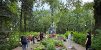 В Кирове провели большую уборку в парке - Калужский перекрёсток
