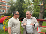 Дмитрий Денисов проконтролировал ход ремонта в детском саду «Дружба»