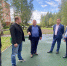 Сослан Такаев проверил ход работ по благоустройству дворовой территории в поселке Воротынск - Законодательное Собрание