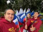 Калужские справедливороссы поздравили земляков с Днём государственного флага