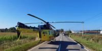 В Калужской области вертолет посадили на дорогу для эвакуации детей - Калужский перекрёсток