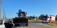 В Боровском районе ВАЗ «пятерка» столкнулась с трактором - Знамя