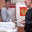 Руководитель фонда «Защитники Отечества» в Калужской области Артур Титов отдал свой голос на выборах - Единая Россия