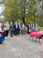 Останки советского лётчика перезахоронили в Куйбышевском районе
