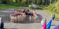 В день воссоединения Донбасса с Россией в Калуге прошел флешмоб - Городская управа
