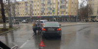 В Калуге две машины столкнулись на площади Победы - Калужский перекрёсток
