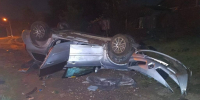 Двое пострадали в ДТП с перевертышем в Калужской области - Знамя