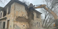 В Калуге сносят еще один аварийный дом - Калужский перекрёсток