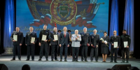 Шапша поздравил сотрудников полиции - Калужский перекрёсток