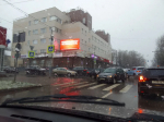 В Калуге авария произошла под первым снегом