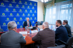 Владислав Шапша встретился с руководством Футбольной Национальной Лиги и ФК «Калуга»