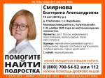 15-летняя девочка пропала 26 ноября в Калужской области