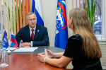 Губернатор провёл личный приём жителей областного центра