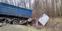 Два грузовика разбились в Калужской области - Калужский перекрёсток