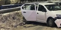 В Калуге на Синих мостах столкнулись сразу несколько автомобилей - Калужский перекрёсток