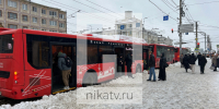 Калужский транспорт ходит по всем маршрутам, но с отклонениями от графика - Телерадиокомпания Ника