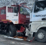 В Калуге пожарная машина столкнулась с фурой - Калужский перекрёсток