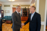 Владислав Шапша и Дмитрий Афанасьев обсудили работу с обращениями граждан в Калужской области