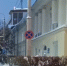Тротуар перекрыли в центре Калуги - Калужский перекрёсток