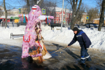 Калуга отпраздновала Масленицу на нескольких площадках