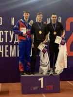 «Серебро» калужского «бауманца» на студенческом чемпионате России!