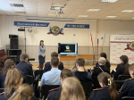 Сотрудники УФСИН провели профориентационную встречу со студентами Юридического полицейского колледжа