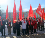 Митинг ко Дню Защитника Отечества прошел в Калуге