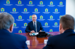 Губернатор встретился с лидерами партийных фракций регионального парламента