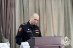 Врио начальника Управления Росгвардии по Калужской области Дмитрий Дандин принял участие в заседании межведомственной рабочей группы по вопросам безопасности детей в образовательных организациях региона