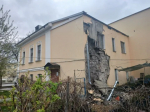 В Калуге обрушилась стена дома в центре города