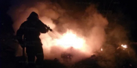 Жилой дом сгорел в Калужской области - Калужский перекрёсток